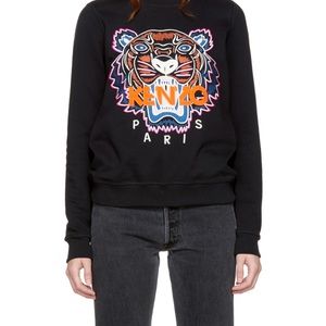 KENZO Black Limited Edition Tiger Sweater M